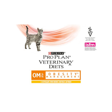 Purina Pro Plan Veterinary Diets Multipack Umido Gatto OM Obesity Management St/Ox Pollo 10 Bustine
