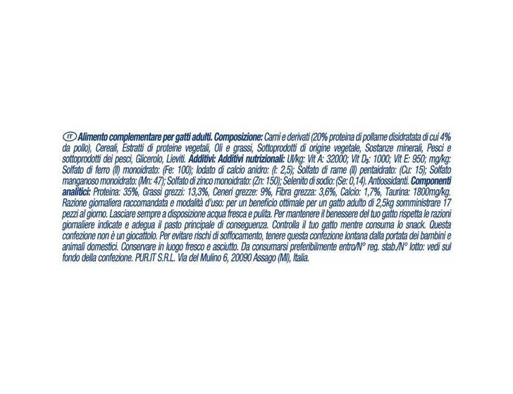 Purina Dentalife Daily Oral Care Treats Snack Per Gatti Pollo Bustina 40g