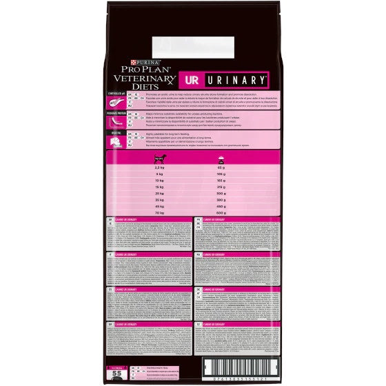 Purina Pro Plan Veterinary Diets Secco Cane UR Urinary Sacco 12kg