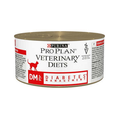 Purina Pro Plan Veterinary Diets Umido Gatto DM Diabetes Management St/Ox Lattina 195g