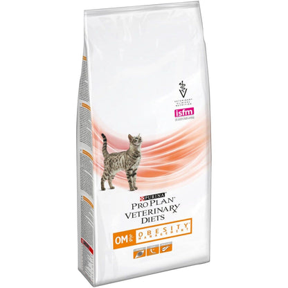 Purina Pro Plan Veterinary Diets Secco Gatto OM Obesity Management St/Ox Sacco 1,5 kg