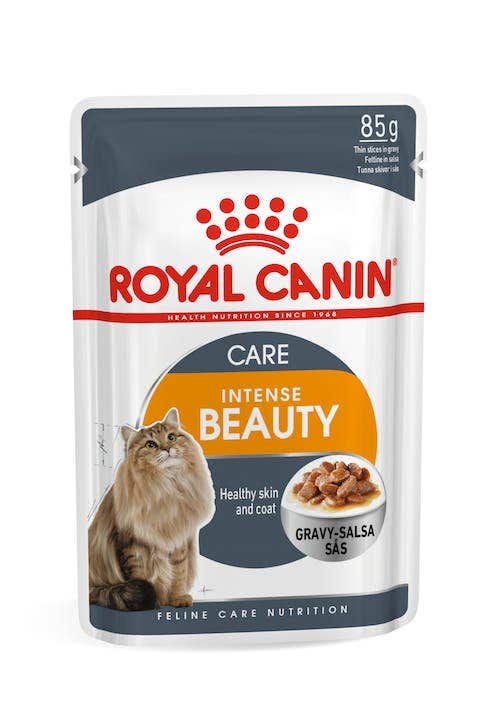 Royal Canin Hair & Skin in Salsa Alimento Umido Per Gatti Adulti Bustina 85g