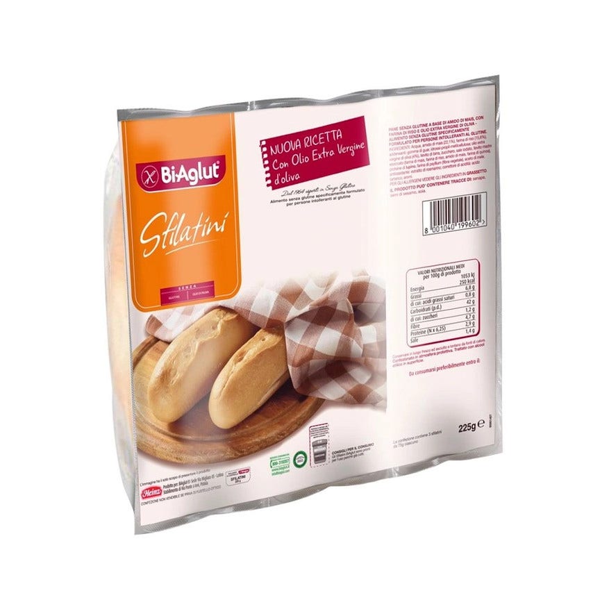 Biaglut Pane Soff Sfilat 3x75g