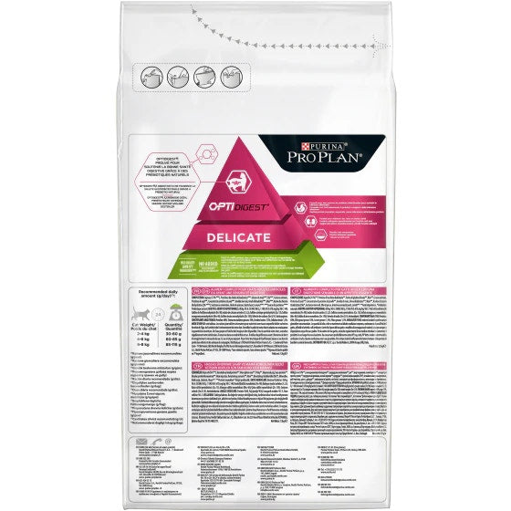 Purina Pro Plan Delicate Adult Gatto Crocchette Agnello Sacco 1,5kg