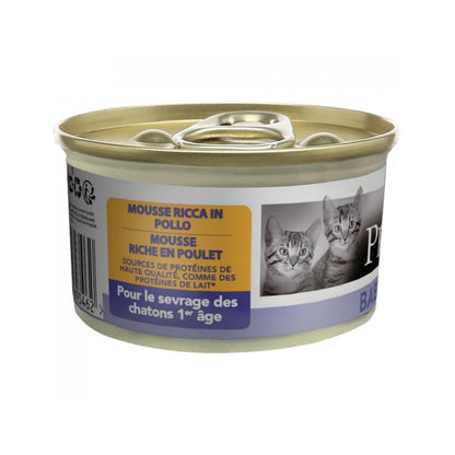 Purina Pro Plan Baby Kitten Mousse Pollo Lattina 85g