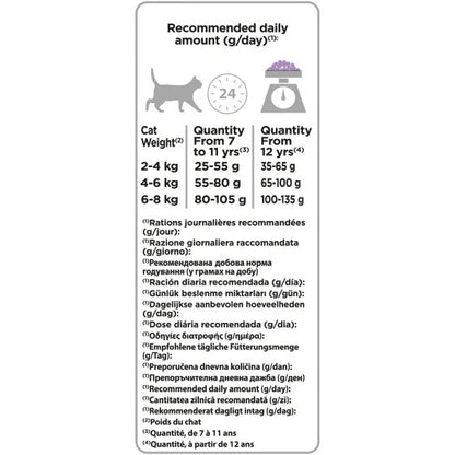 Purina Pro Plan Sterilised Senior 7+ Gatto Crocchette Tacchino Sacco 1,5kg