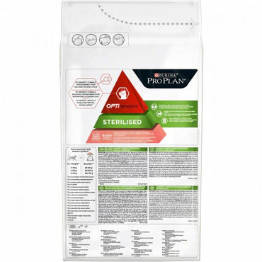 Purina Pro Plan Cibo Secco Ricco In Salmone Per Gatti Adulti Sterilizzati Sacco 1,5kg