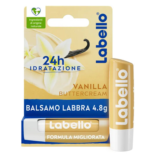 Labello Vanilla Buttercream Burrocacao Labbra Idratante Con Profumazione Alla Vaniglia 4,8ml