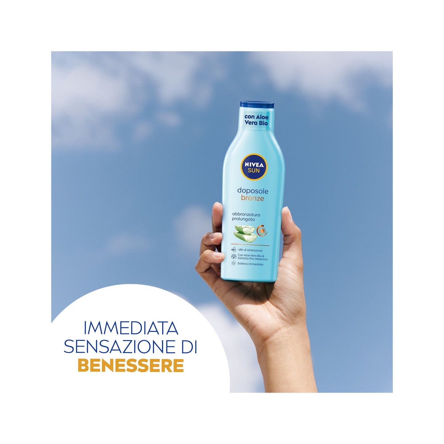 Nivea Sun Latte Doposole Bronze Dopo Sole Idratante Per Un'abbronzatura Luminosa E Duratura 200ml
