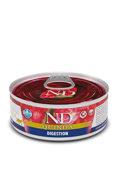 Farmina N&D Quinoa Digestion Per Gatti Adulti Lattina 80g