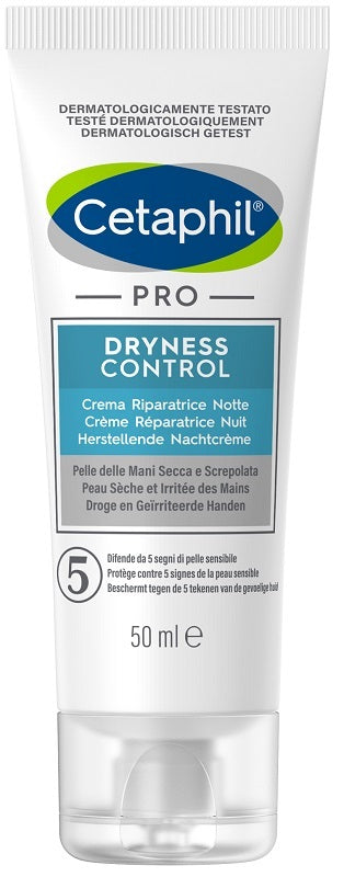Cetaphil Pro Dryness Control Crema Riparatrice Mani Notte 50ml