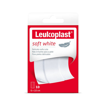 Leukoplast Soft White Cerotti 1mx6cm 10 Pezzi