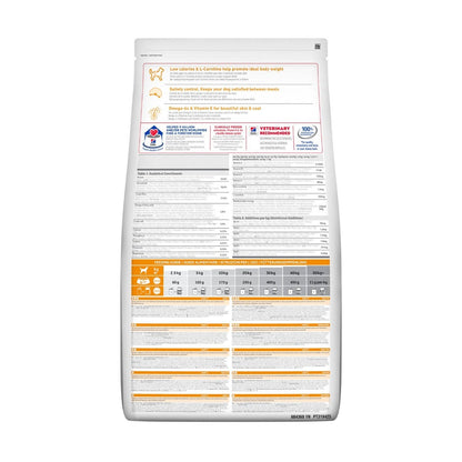 Hill's Science Plan Light Crocchette Pollo Per Cani Taglia Media 2,5kg