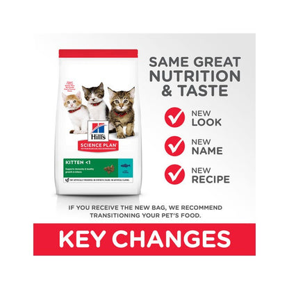 Hill's Science Plan Kitten Età < 1 Croccantini Tonno Per Gatti Sacco 300g