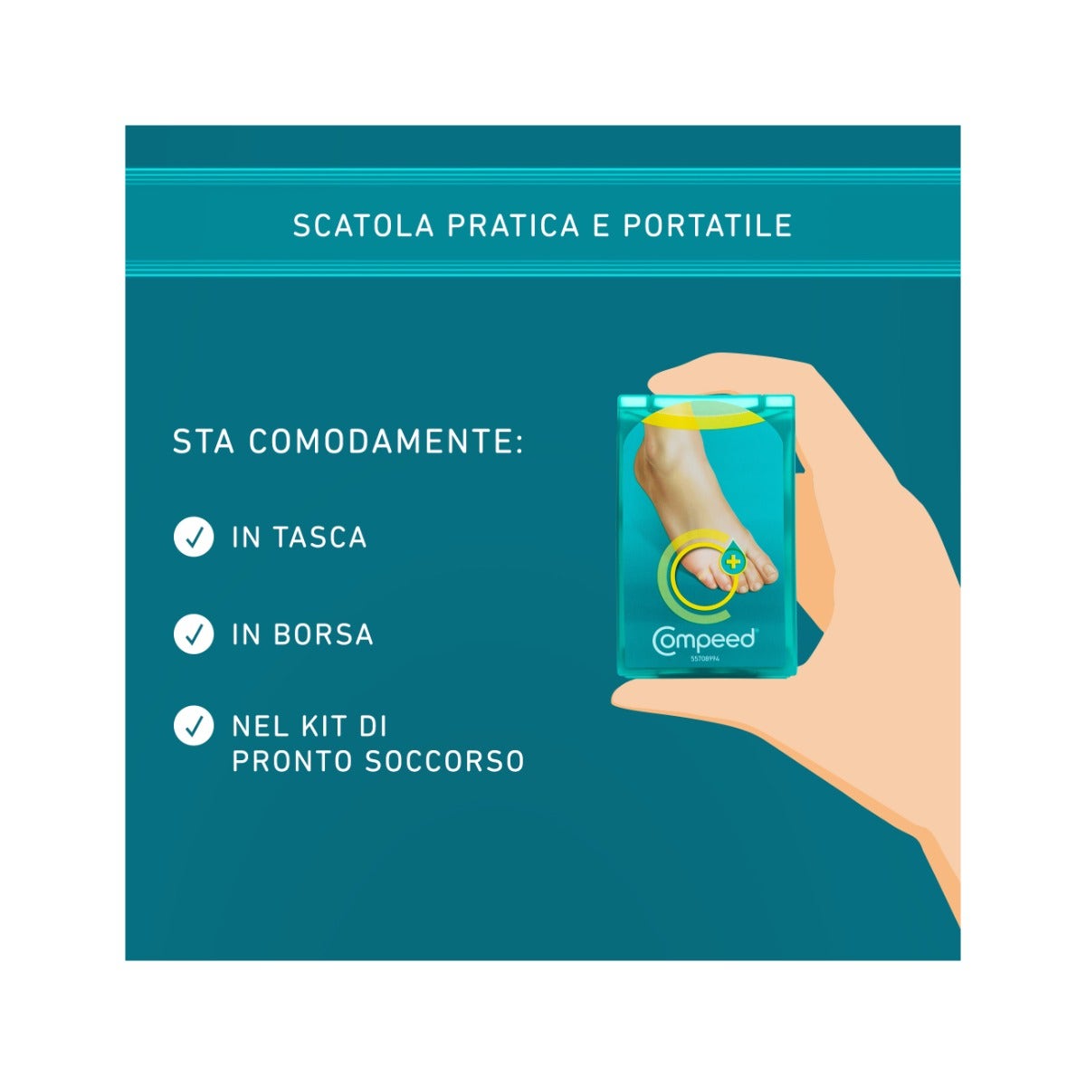 Compeed Cerotti Calli Idratanti 6 Pezzi
