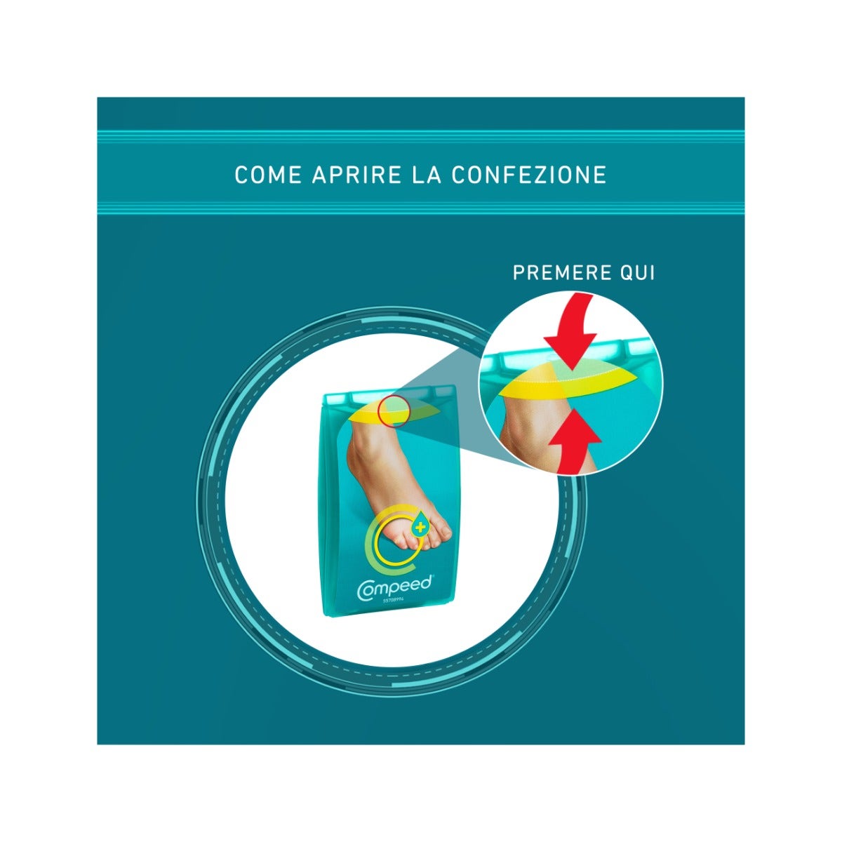 Compeed Cerotti Calli Idratanti 6 Pezzi