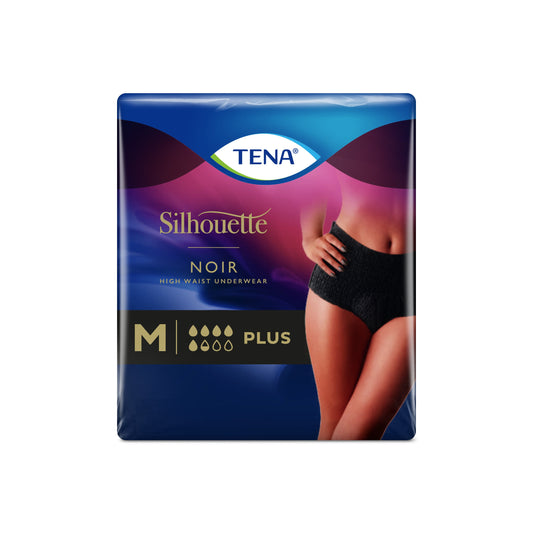 Tena Silhouette Noir Pannolone A Mutandina Assorbente Vita Alta Taglia M 9 Pezzi