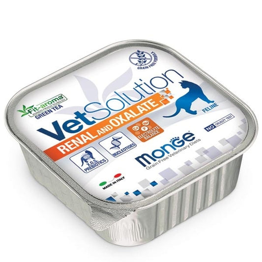 Monge Vetsolution Renal and Oxalate Linea Medica Cibo Umido Gatti 100g