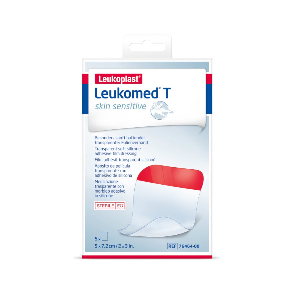 Leukomed T Plus Medicazione Post Operatoria Trasparente Impermeabile 7,2x5cm 5 Pezzi