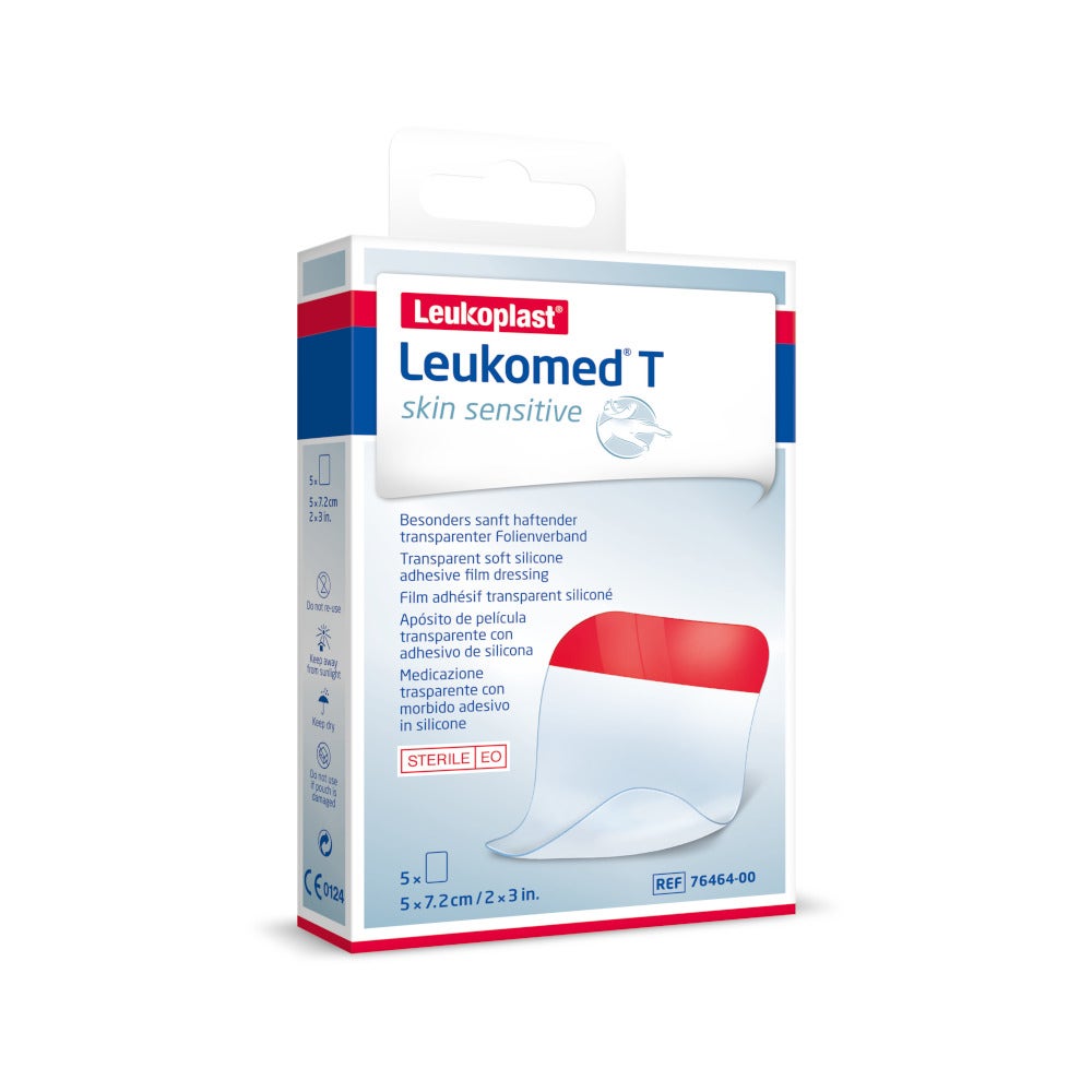 Leukomed T Plus Medicazione Post Operatoria Trasparente Impermeabile 7,2x5cm 5 Pezzi