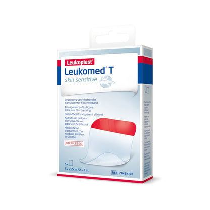 Leukomed T Plus Medicazione Post Operatoria Trasparente Impermeabile 7,2x5cm 5 Pezzi