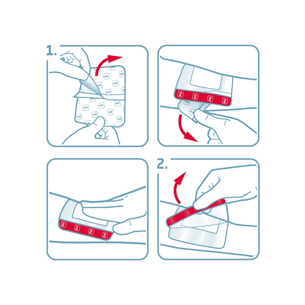 Leukomed T Plus Medicazione Post Operatoria Trasparente Impermeabile 7,2x5cm 5 Pezzi