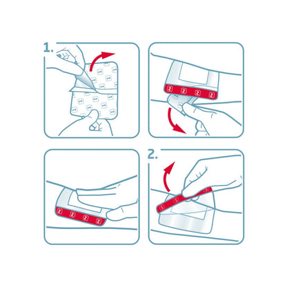 Leukomed T Plus Medicazione Post Operatoria Trasparente Impermeabile 7,2x5cm 5 Pezzi