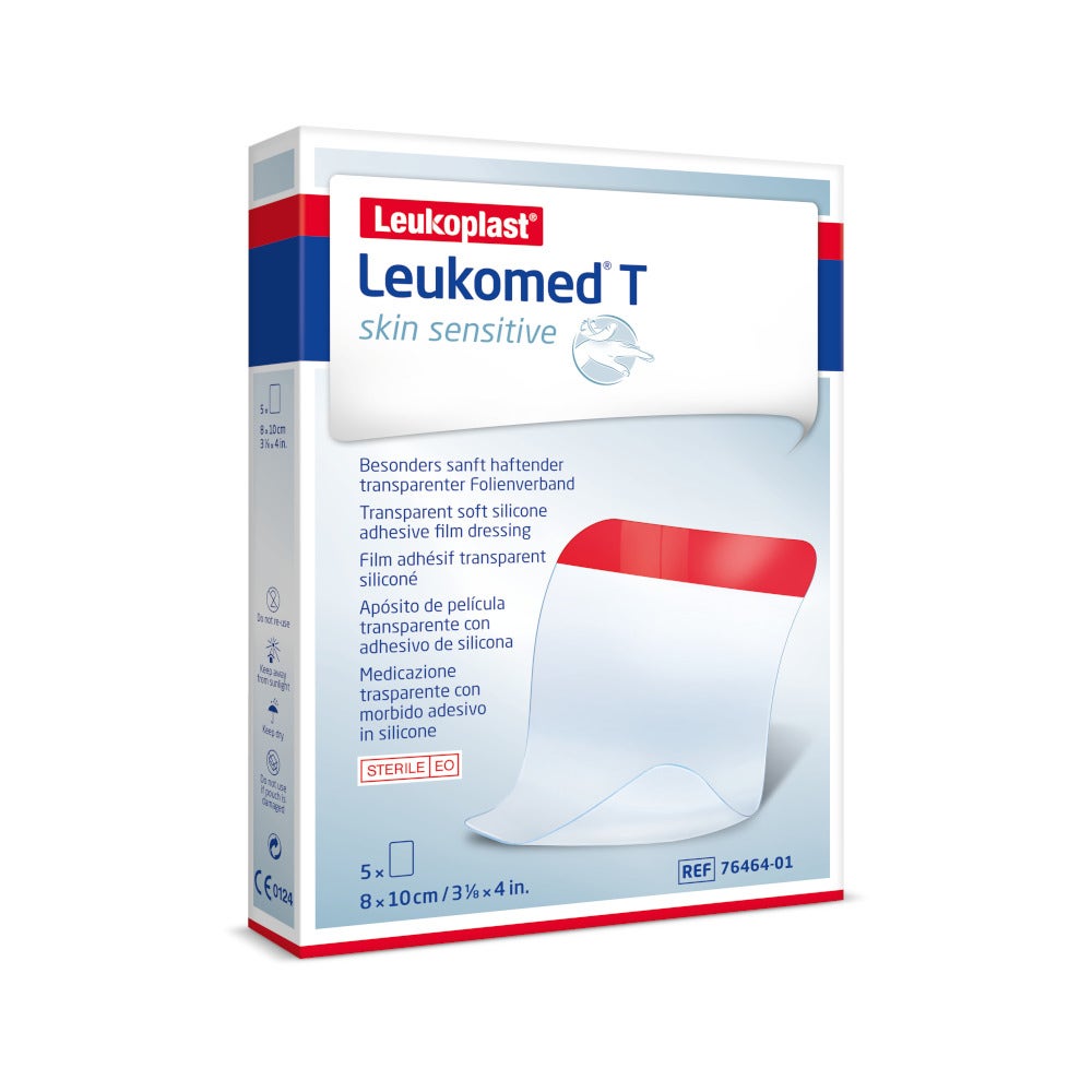 Leukomed T Plus Medicazione Post Operatoria Trasparente Impermeabile 8x10cm 5 Pezzi