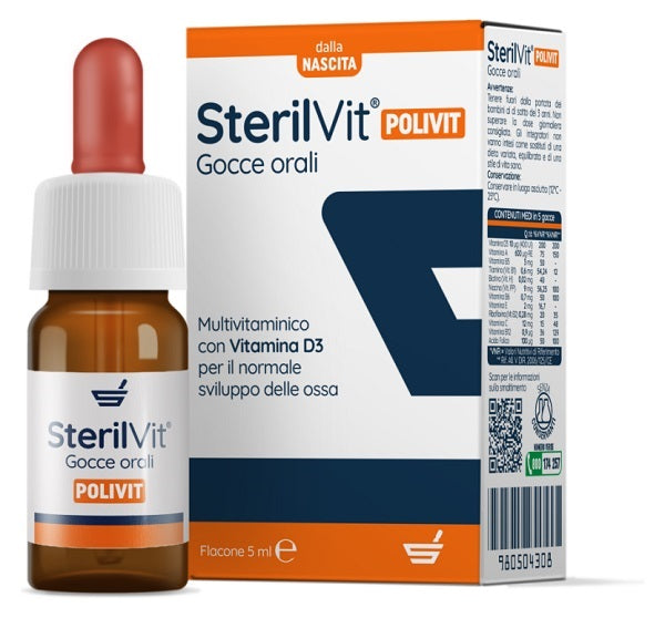 Sterilvit Polivit Gocce Orali 5ml