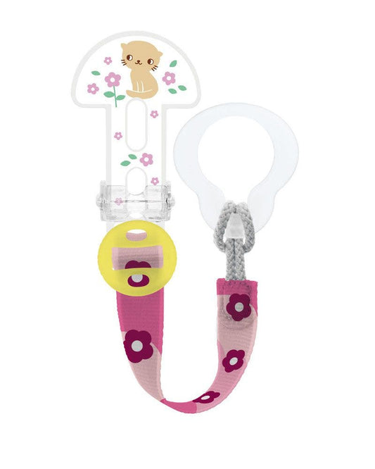 Mam Clip It & Cover Portasucchietto Per Bimba 0 Mesi+ 1 Pezzo Fantasia Assortita