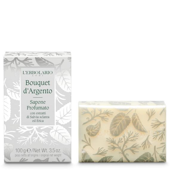 L'Erbolario Sapone Profumato Bouquet d'Argento 100g