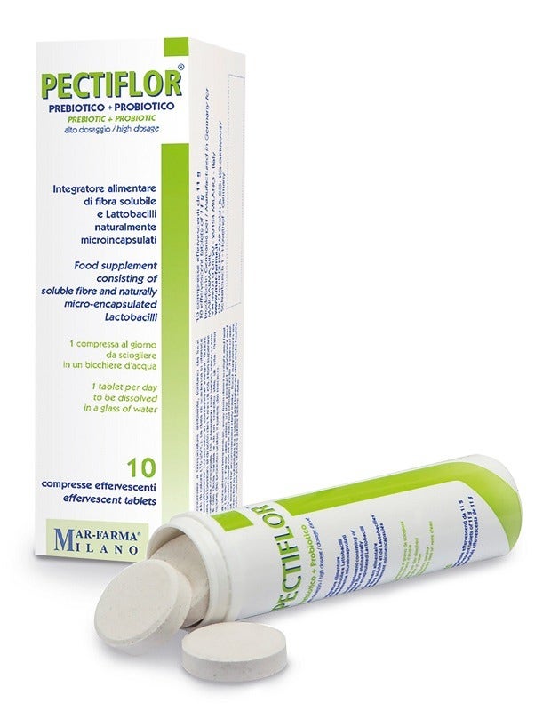 Pectiflor Prebiotico 10 Compresse Effervescenti