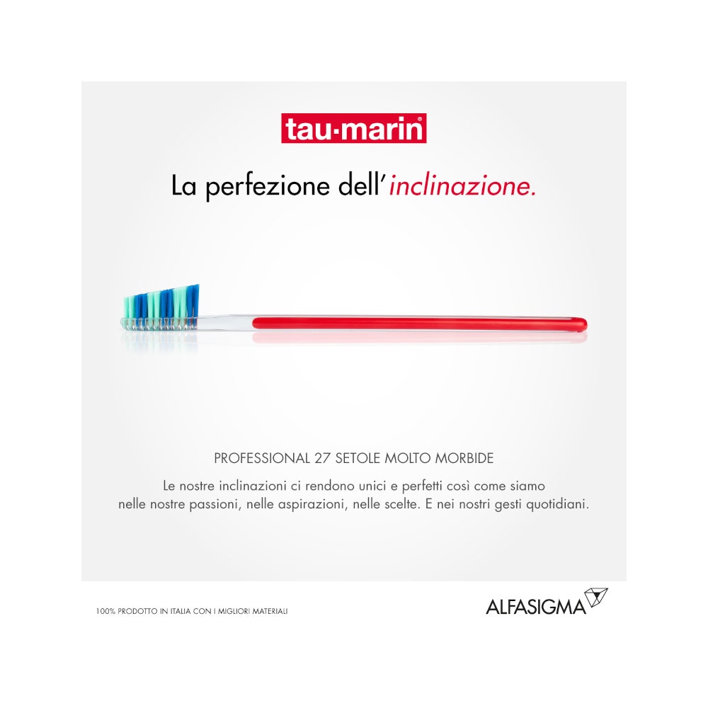 Taumarin Spazzolino Professional Molto Morbido 27 Con Antibatterico