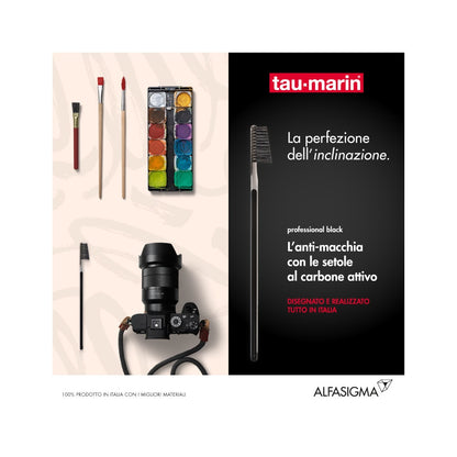 Taumarin Spazzolino Professional Black Con Antibatterico