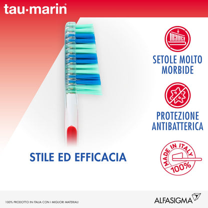 Taumarin Spazzolino Scalare 33 Molto Morbido Con Antibatterico
