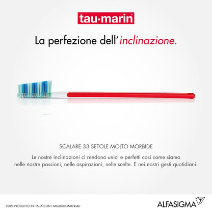 Taumarin Spazzolino Scalare 33 Molto Morbido Con Antibatterico