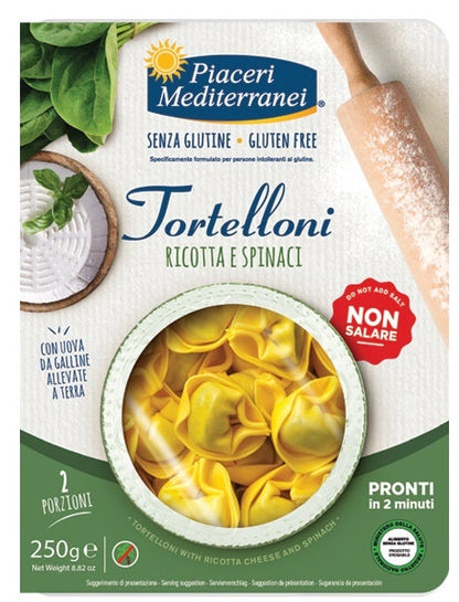 Piaceri Mediterranei Tortelloni Ricotta Spinaci 250 g