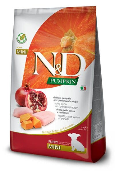 Farmina N&D Pumpkin Pollo E Zucca Cani Cuccioli Taglia Mini Sacco 2,5kg