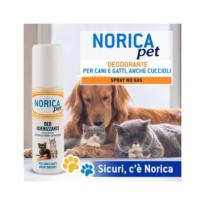 Norica Pet Deo Igienizzante Per Cani E Gatti 100ml