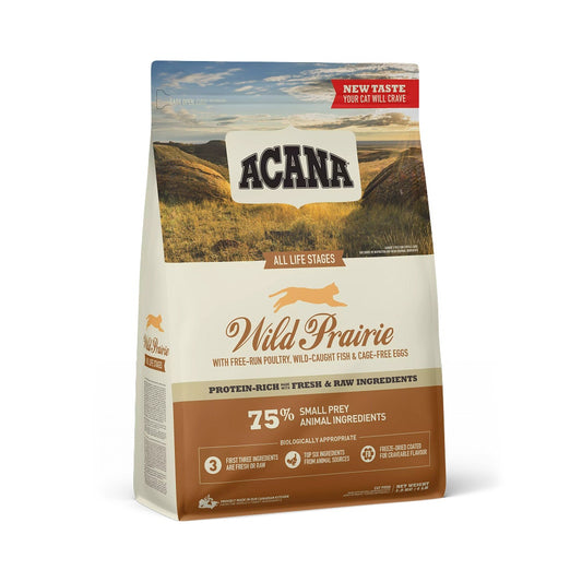 Acana Gatto Wild Prairie All Life Stages Crocchette Pollame e Pesce Sacco 1,8kg