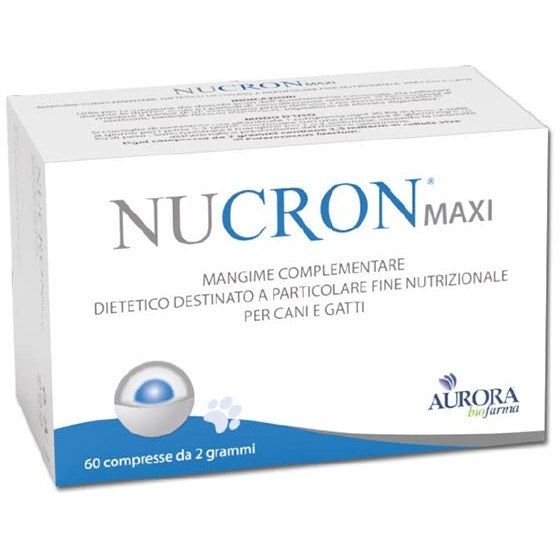 Nucron Maxi Mangime Complementare Dietetico Cani/Gatti 60 Compresse