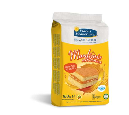 Piaceri Mediterranei Mordimix Albicocca 4 x 40 g