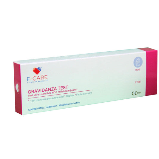 F-Care Test Di Gravidanza 2 Pezzi