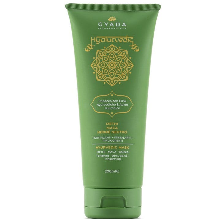 Gyada Hyalurvedic Impacco Capelli Ayurvedico Fortificante 200ml