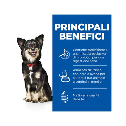 Hill's Science Plan Perfect Digestion Crocchette Pollo E Riso Integrale Cani Taglia Piccola Sacco 1,5kg