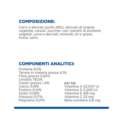 Hill's Science Plan Perfect Digestion Bocconcini Pollo Gatti Bustine 12x85g