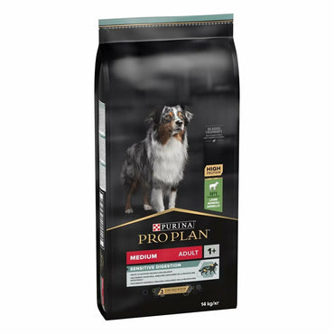 Purina Pro Plan Medium Adult Sensitive Digestion Cibo Secco Con Agnello Cane Adulto Taglia Media Sacco 14 kg