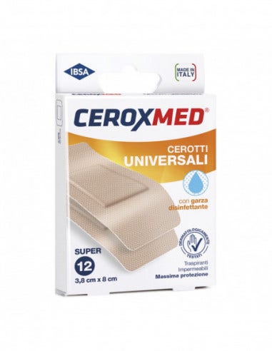 Ceroxmed Cerotti Universali Misura Super 12 Pezzi