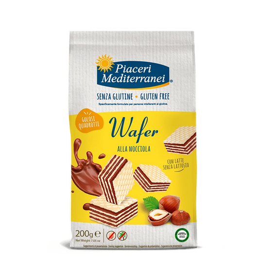 Piaceri Mediterranei Wafer alle Nocciole 200 g