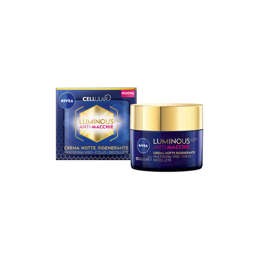 Nivea Cellular Luminous630 Anti-macchie Crema Viso Notte Rigenerante 50ml